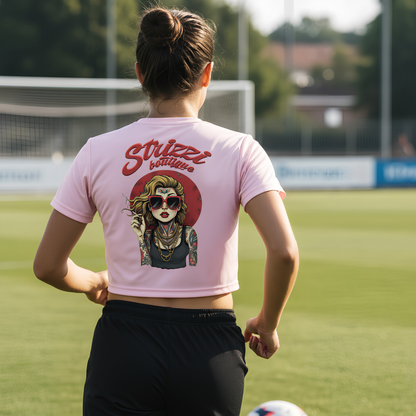 Strizzi Boutique "Grätzl Queen" - Women’s crop top hinten