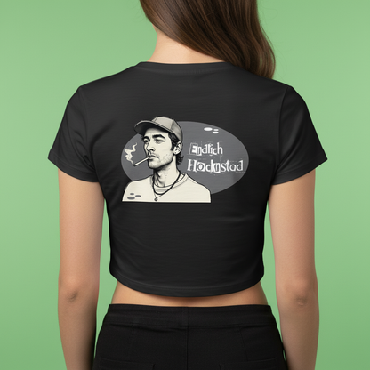 Strizzi Boutique "Endlich Hocknstad" - Women’s crop top hinten