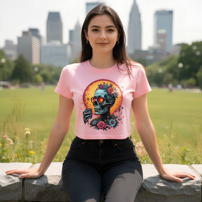 Strizzi Boutique "Afterlife Brew"- Women’s crop top