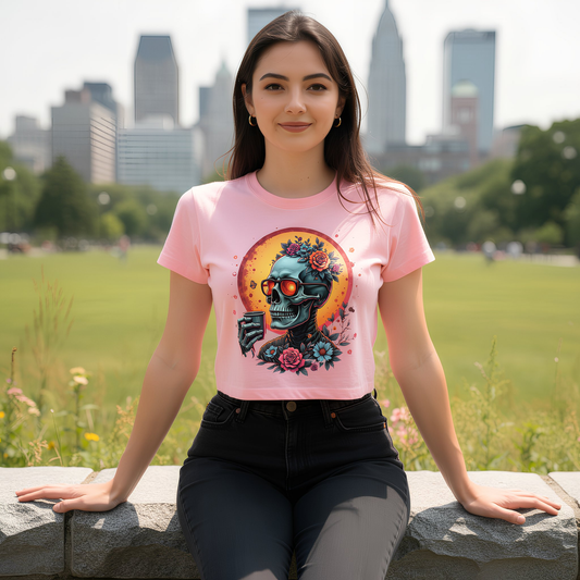 Strizzi Boutique "Afterlife Brew"- Women’s crop top