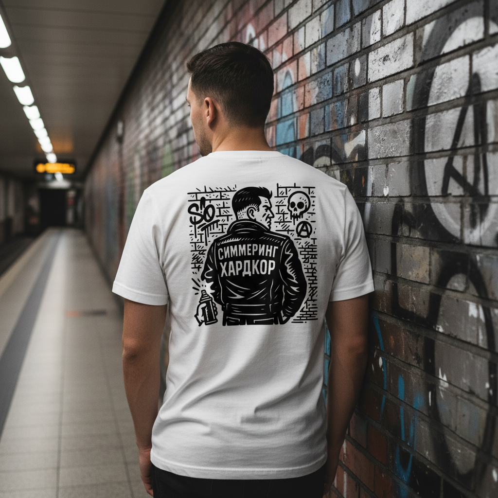 Strizzi Boutique "Simmering Hardcore" - Unisex T-Shirt Kry