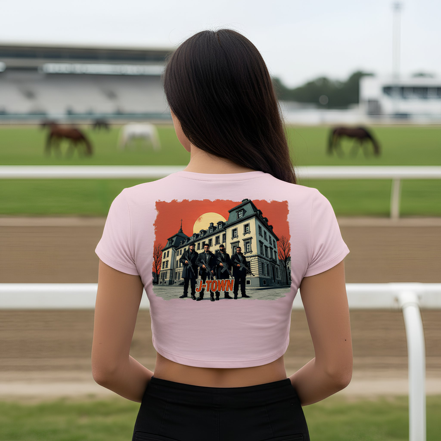 Strizzi Boutique "J-Town" - Women’s crop top de